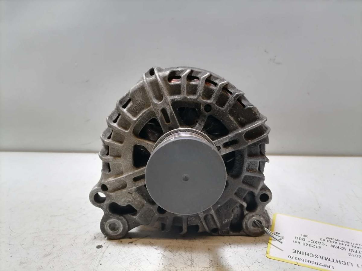 Audi A3 8P original Lichtmaschine Generator 1.4TFSI 92KW Bj.2010